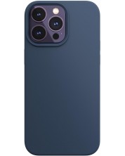 Калъф Next One - Silicon MagSafe, iPhone 14 Pro Max, син -1