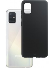 Калъф 3mk - Matt, Galaxy A52 4G/5G, черен -1