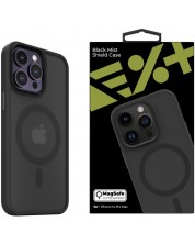 Калъф Next One - Black Mist Shield MagSafe, iPhone 14 Pro Max, черен -1