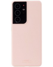 Калъф Holdit - Silicone, Galaxy S21 Ultra, Bush Pink -1