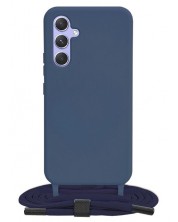 Калъф Techsuit - Crossbody Lanyard, Galaxy A54, син