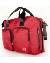 Чанта с отделение за лаптоп Kaiser Worker - Червена -1
