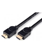 Кабел Manhattan - HDMI/HDMI, 3 m, черен -1