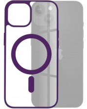 Калъф Techsuit - MagSafe Pro, iPhone 15 Plus, лилав