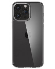 Калъф Spigen - Air Skin Hybrid, iPhone 15 Pro, Crystal Clear
