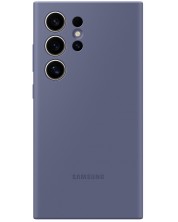 Калъф Samsung - Silicone Cover, Galaxy S24 Ultra, лилав 