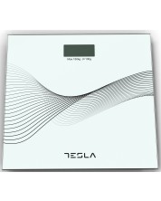 Кантар Tesla - BS-103W, 180 kg, бял -1