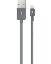 Кабел ttec - AlumiCable, USB-A/Lightning, 1.2 m, сив