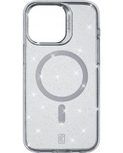 Калъф Cellularline - Sparkle Mag, iPhone 15 Pro Max, прозрачен -1