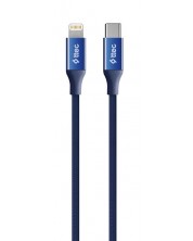 Кабел ttec - AlumiCable, USB-C/Lightning, 1.5 m, син -1