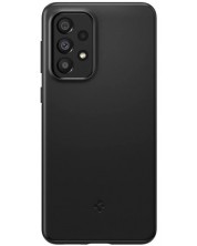 Калъф Spigen - Thin Fit, Galaxy A33 5G, черен