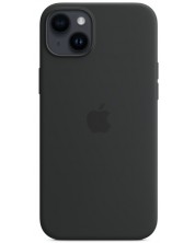 Калъф Apple - Silicone MagSafe, iPhone 14 Plus, Midnight -1