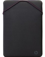 Калъф за лаптоп HP - Reversible Mauve, 15.6'', сив/лилав -1