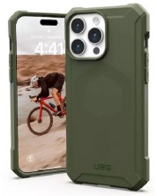 Калъф UAG - Essential Armor, iPhone 15 Pro, Olive Drab