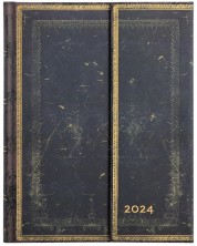 Календар-бележник Paperblanks Arabica - Хоризонтален, 80 листа, 2024 -1