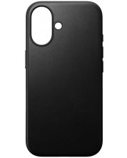 Калъф Nomad - Modern Leather, Phone 16, черен -1