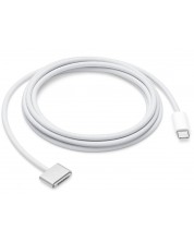 Кабел Apple - MLYV3ZM/A, USB-C/Magsafe 3, 2 m, бял