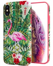 Калъф ttec - ArtCase, iPhone XS Max, Flamingo Garden -1