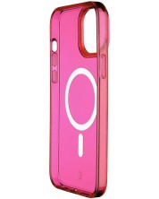 Калъф Cellularline - Gloss Mag, iPhone 14, розов