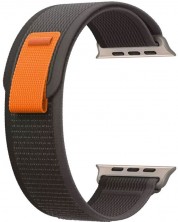Каишка Trender - TR-ATX Textile, Apple Watch, 44/45 mm, черна -1