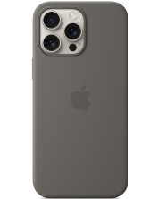 Калъф Apple - Silicone MagSafe, iPhone 16 Pro Max, Stone Gray -1