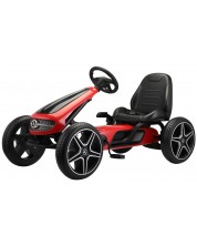 Картинг кола Moni Toys - Mercedes-Benz Go Kart, EVA, червена -1