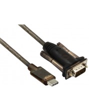 Кабел ACT - AC6002, USB-C/RS232, 1.5m, черен -1