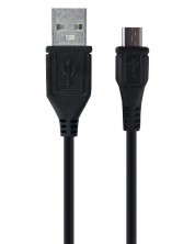 Кабел Forever - 3242, USB-A/Micro USB, 1 m, черен