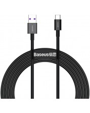Кабел Baseus - Superior, USB-A/Micro USB, 1 m, черен -1