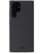 Калъф Holdit - Silicone, Galaxy S22 Ultra, черен