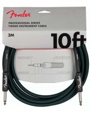 Кабел за инструменти Fender - Pro Tweed Cable, 6.3 mm, 3 m, Sherwood -1