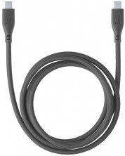 Кабел Cellularline - Soft, USB-C/USB-C, 1.2 m, черен -1