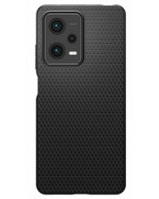 Калъф Spigen - Liquid Air, Redmi Note 12 Pro/Poco X5 Pro, черен
