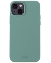 Калъф Holdit - Silicone, iPhone 14 Plus, Moss Green