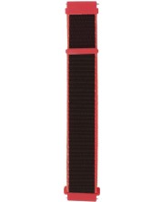 Каишка Trender - TR-NY20BKRD, 20 mm, червена/черна