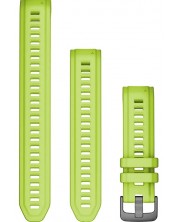 Каишка Garmin - Silicone, Instinct 2S, 20 mm, светлозелена -1