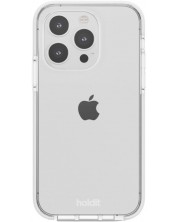 Калъф Holdit - Seethru, iPhone 15 Pro, бял