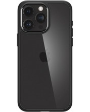 Калъф Spigen - Ultra Hybrid, iPhone 15 Pro Max, Matte Black