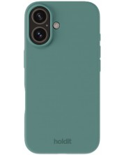 Калъф Holdit - Silicone, iPhone 16 Plus, Moss Green -1