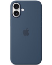 Калъф Apple - Silicone MagSafe, iPhone 16 Plus, Denim -1