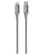 Кабел ttec - AlumiCable, USB-C/Lightning, 1.5 m, Space Grey -1