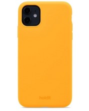 Калъф Holdit - Silicone, iPhone 11/XR, оранжев -1