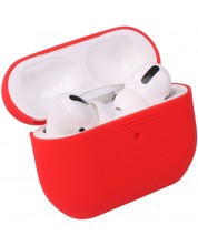 Калъф за слушалки Next One - Siliconе, AirPods Pro, червен -1