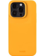 Калъф Holdit - Seethru, iPhone 14 Pro, оранжев