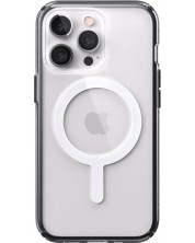 Калъф Speck - Presidio Geo Clear MagSafe, iPhone 13 Pro, прозрачен/черен