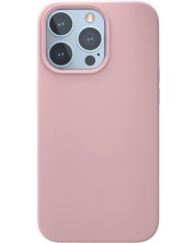 Калъф Next One - Silicon MagSafe, iPhone 13 Pro, розов -1