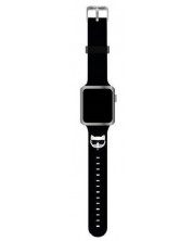 Каишка Karl Lagerfeld - Choupette, Apple Watch, 38/40 mm, черна -1