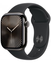 Каишка Apple - Sport S/M, Apple Watch, 42 mm, черна -1