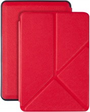 Калъф Garv - Origami, за Kindle Paperwhite 2021, 2022, червен -1