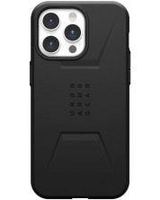 Калъф UAG - Civilian MagSafe, iPhone 15 Pro Max, черен -1